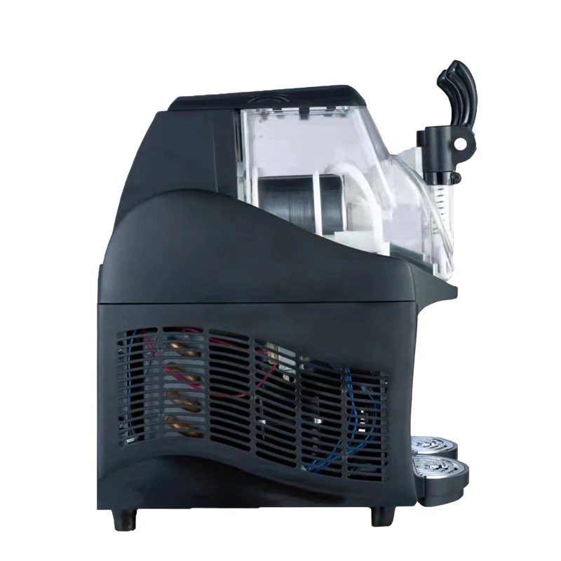 New Home Use 2.5L Single Tank Ice Slush Machine Black Sliver Frozen Juice Slushy Maker Machine For Restaurant