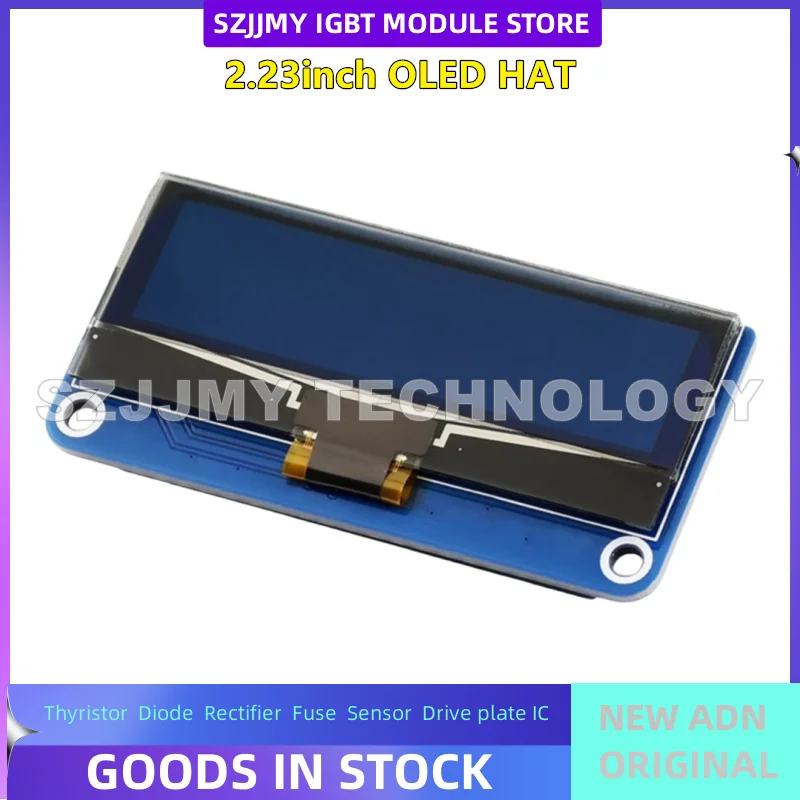 Raspberry Pi 5/4 2.23-inch OLED display expansion module supports SPI/I2C/Jetson Nano  NEW ORIGINAL IN STOCK