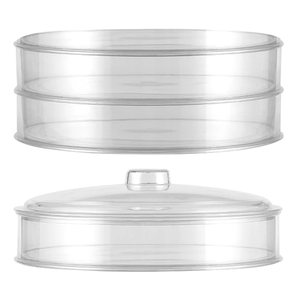 1шт трехслойная акриловая коробка для чая, органайзер для кухни