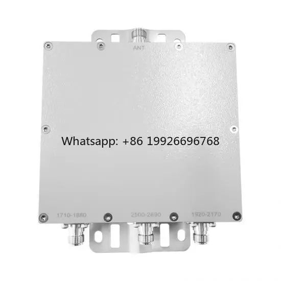 New Product 1710-1880MHz 1920-2170MHz 2500-2690MHz Outdoor Tri band Combiner with 4310-F Connector