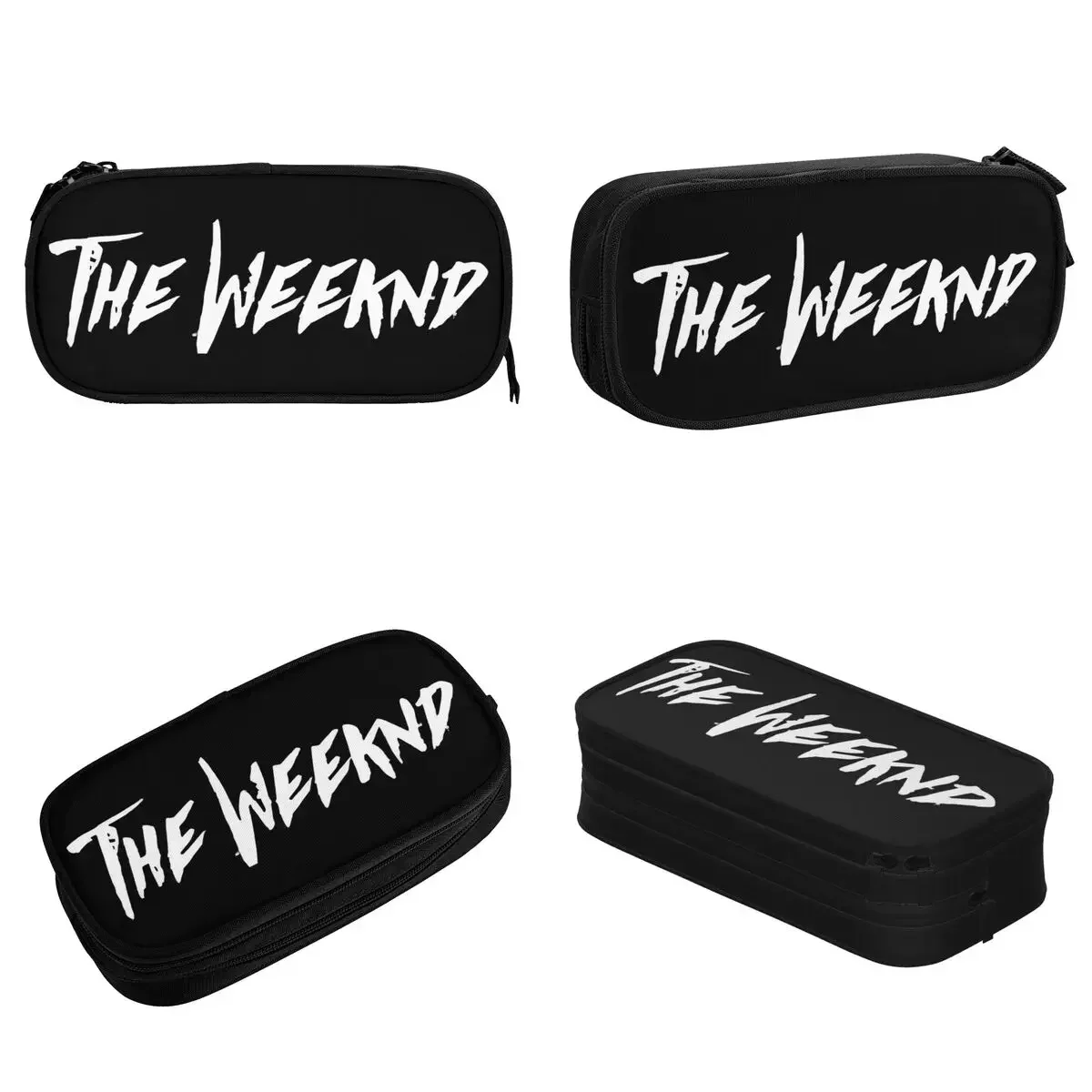 

The Weeknd Pencil Case R&B Pen Box Bag Student Big Capacity Students School Zipper Pencilcases