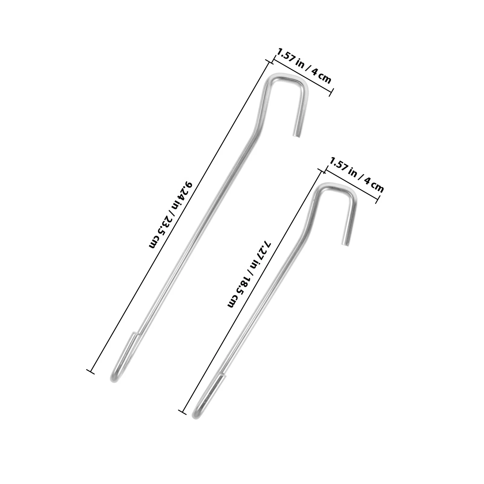 2 قطعة باب السيارة من الفولاذ المقاوم للصدأ قضيب رفع صندوق السيارة المتين لاستبدال صيانة السيارة دعم رفع باب السيارة ثابت