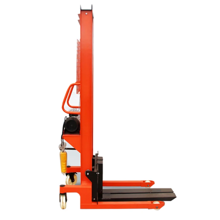

Wholesale Semi Electric Stacker Forklift 1.5 Ton Stacker 5 Meter Lift Height Electric Pallet Stacker Forklift Truck