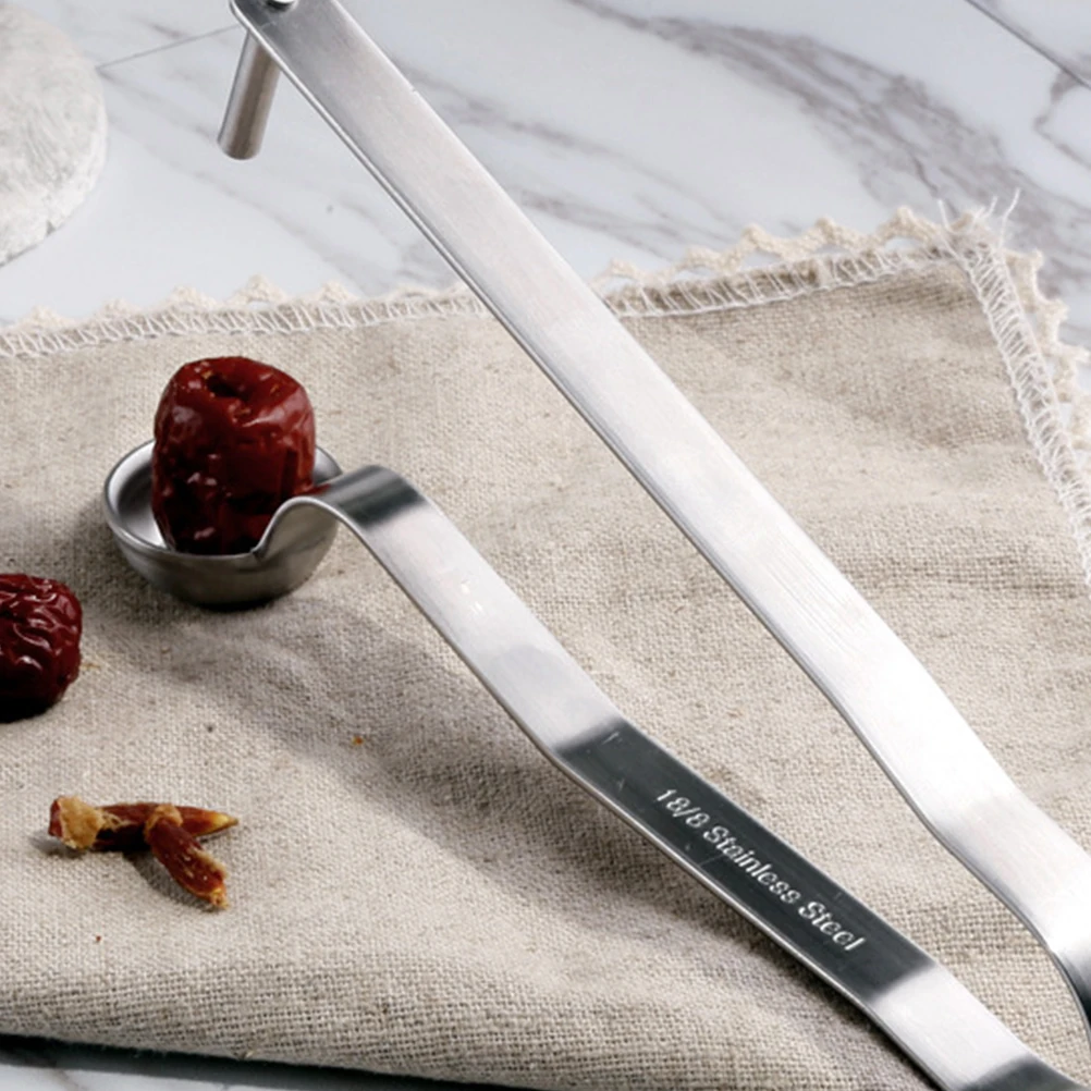 

Fruit Core Silver Kitchen Gadgets Dates Pitter Cherry Seed Tool Dates Pitter Design Vegetable Fruit Tools