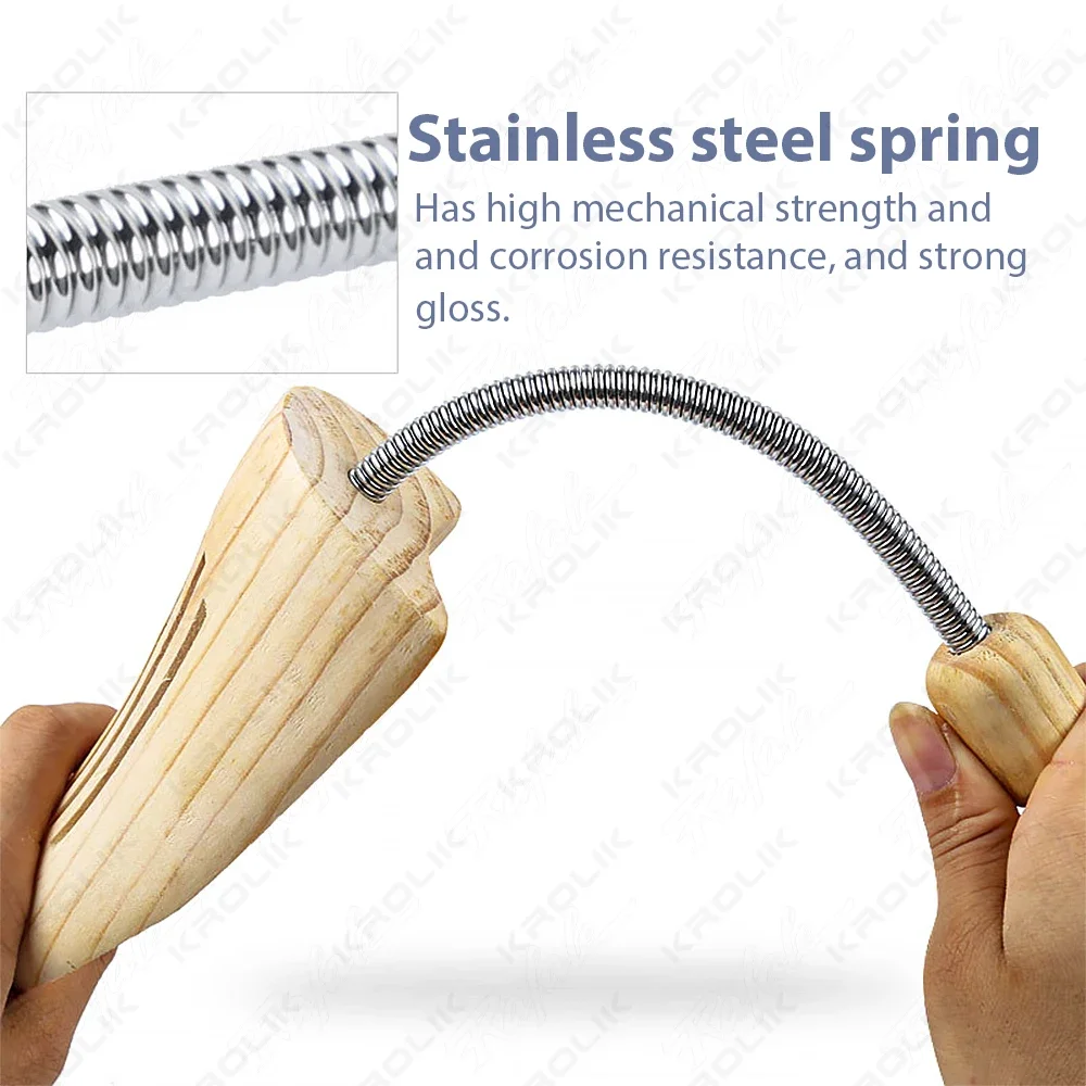 2 Pcs Wooden Shoe Tree Unisex High-grade Spring Shoes Adjustable Support Shoe Stretcher Shaped Fixed Shoes