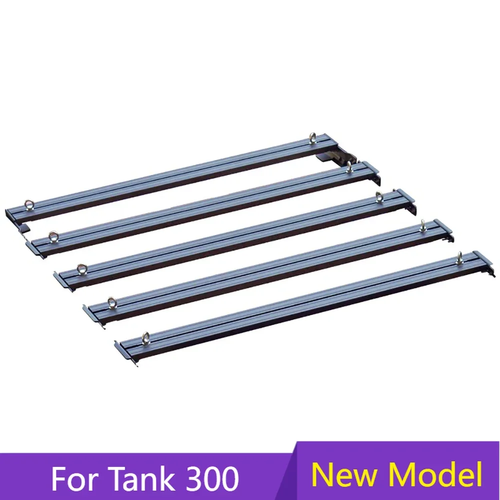 For Tank 300 2021-2024 Off-road 4x4 Car Stainless Steel Roof Luggage Rack Modification Roof Platform Luggage Frame Accessories