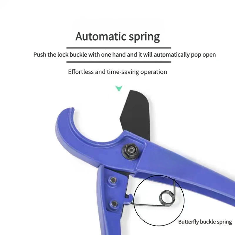 Manufacturers Supply Large Diameter PVC & PE Pipe Cutter Durable Hydraulic Electrician Special Made of Aluminum Alloy