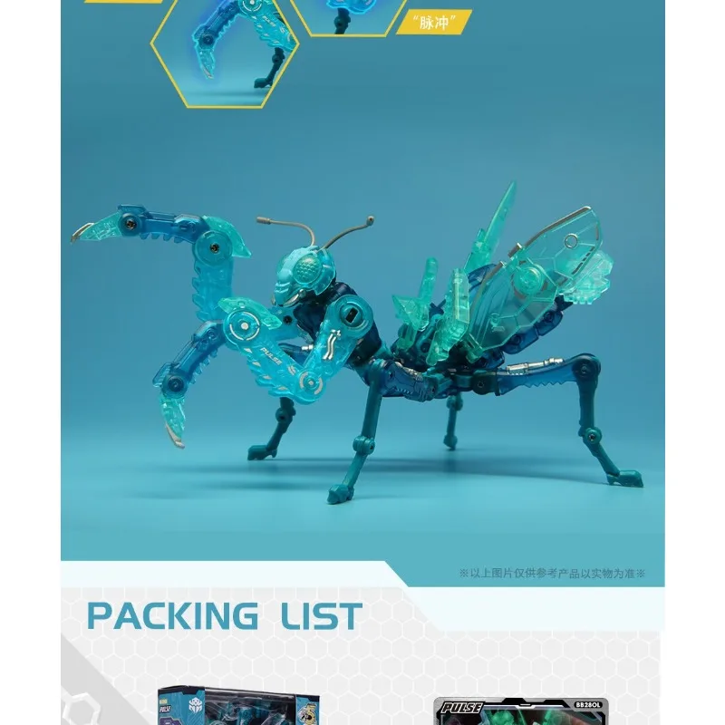 52TOYS Original BEASTBOX Beast Box Series Insect Clan BB28 Reaper Transformation Toy Assembly Model, Gift To Children