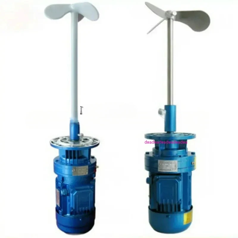 Chemical Detergent Dosing Barrel Agitator Motor Pump Sewage Liquid Dosing Mixer Vertical Reducer Industrial