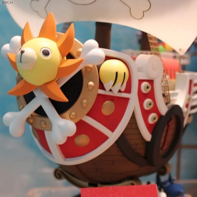 Bandai One Piece Thousand Sunny Going Merry Boat Sammlerstück Anime PVC Actionfigur Piratenmodell Schiff Spielzeug als Weihnachtsgeschenke