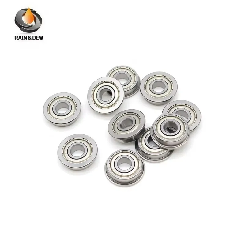 10 Stück 3X6X2,5 mm MF63ZZ ABEC-7 Flanschlager MF52ZZ 2x5x2,5 mm MF85ZZ 5X8X2,5 mm MF105ZZ MF128ZZ MF148ZZ F623ZZ F625ZZ F629ZZ – Detail 2