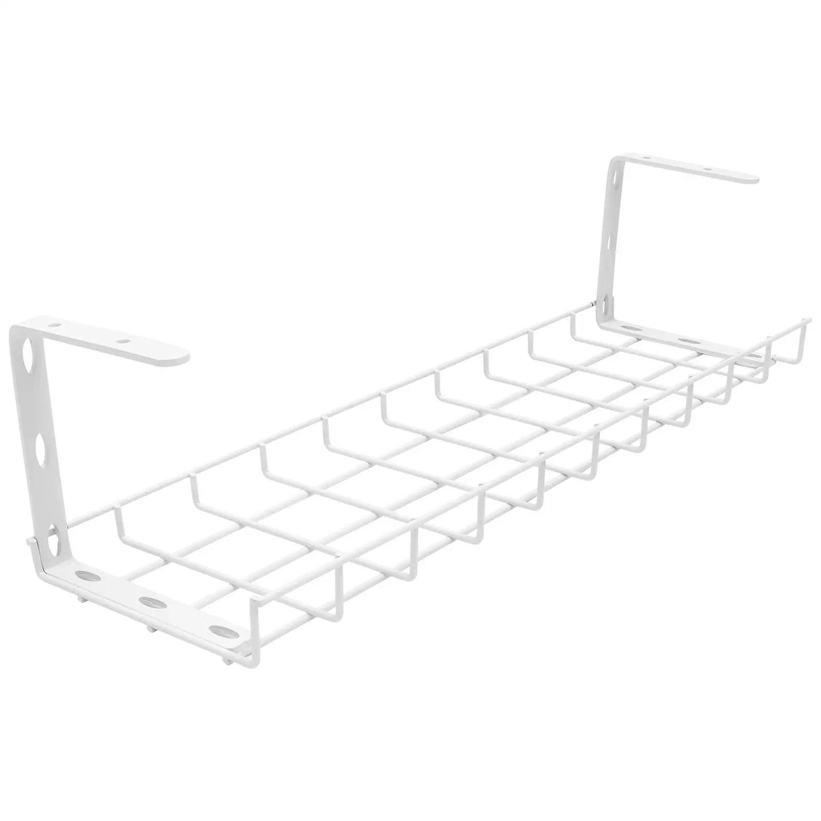 

Iron Cable Management Rack Wire ganizer Desk Cord Storage Solution Under Table High Strength Durable Functional Practical
