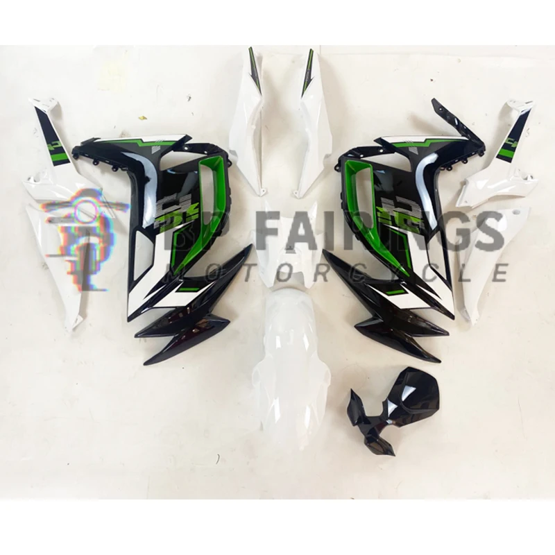 For Kawasaki NINJA 650 ER-6F EX650 2020-2023 Motorcycle Fairing Kit Set NINJA650 ER6F 2020 2021 2022 2023 set Black White