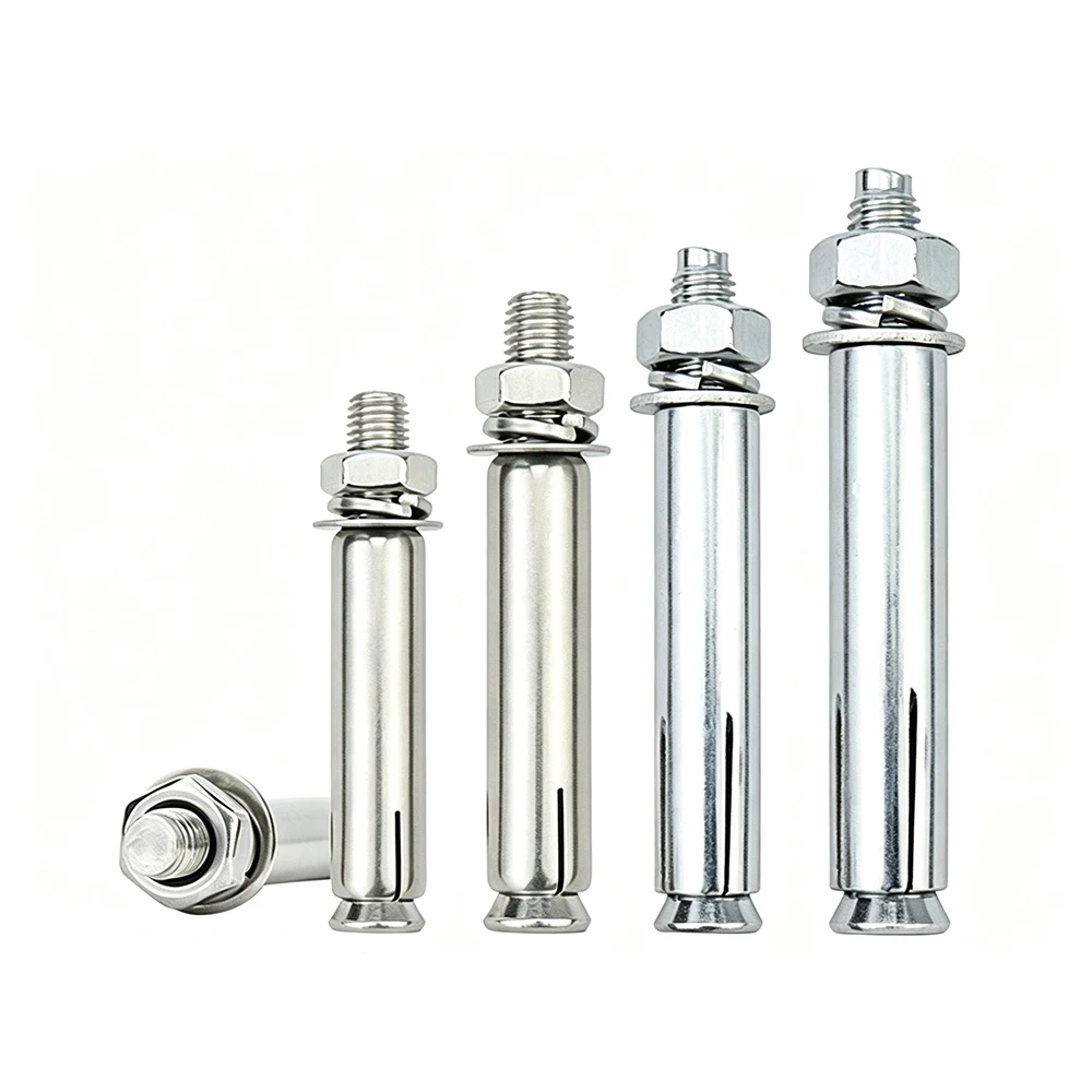 316/201 SS/Galvanized Carbon Steel M6 M8 M10 M12 Internal Expansion Screw Hexagonal Expansion Screw Sleeve Concrete Anchor Bolt