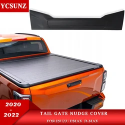 ABS Tail Gate Nudge Cover For Isuzu Dmax D-MAX 2020 2021 2022 Tailgate Trim Panel Pickup Truck Car Accessories YCSUNZ