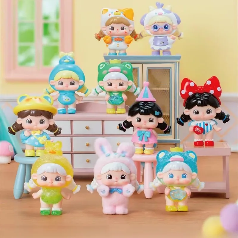 

Подлинная Tangtang, 10 шт., конфетная серия, мини-слепая коробка, милая модная игрушка, аниме-фигурка, подарок на день рождения, Рождество, День святого Валентина