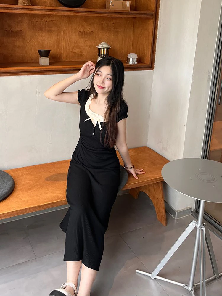 Vestidos de manga curta feminino strass inverno veludo trompete bainha em camadas dupla face recepção aniversário único elegante chique ol