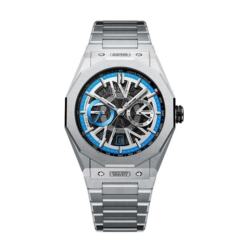 BONEST GATTI BG9601 Fashion Automatic Mechanical Watches Stainless Steel Watchcase Strap Watches For Men
