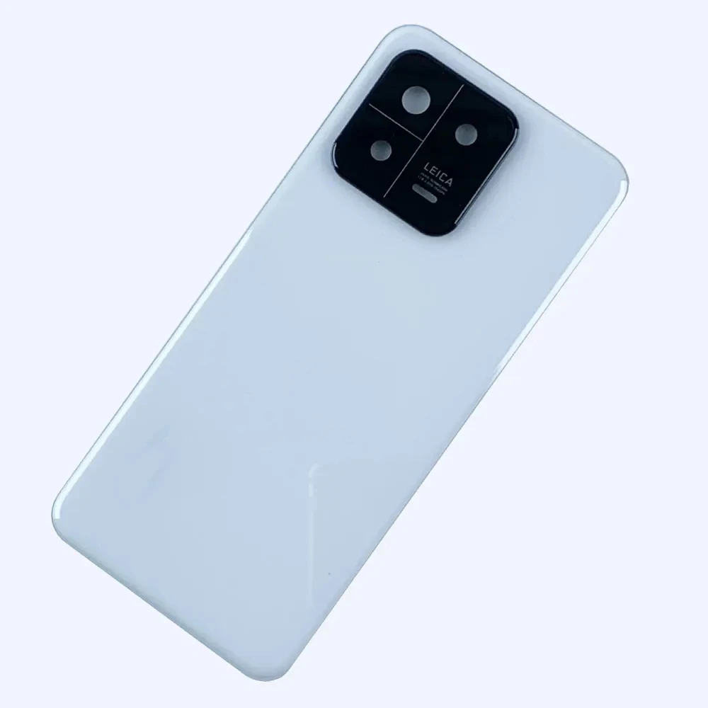 Original Mi 13 Glass Battery Cover For Xiaomi Mi 13 Pro Back Cover Battery Door Rear Housing Case With Camera Frame Lens