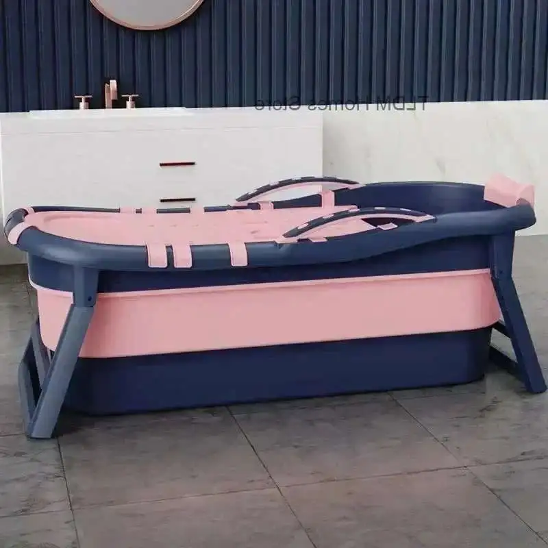 

Portable Bathtubs Adult Foldable Bathtub Full Body Adult Large Household Thickened Bath Bidet Baby Bath Tubs Bathroom Tub