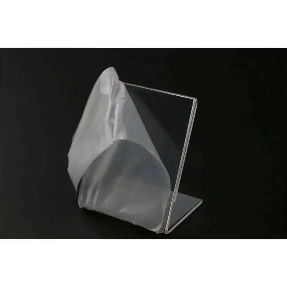 

50 шт. 5x7 см, прозрачная акриловая рамка для именной карты, ювелирная ценник, дисплей, рекламный стол, зажим для вывески, держатель для этикеток, поп-полка, разговорник