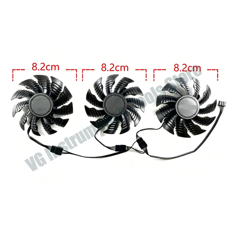 Neuer Lüfter, geeignet für die Grafikkarte GIGABYTE/Gigabyte RX6900XT 6800XT 6800 GAMING Magic Eagle – Detail 4