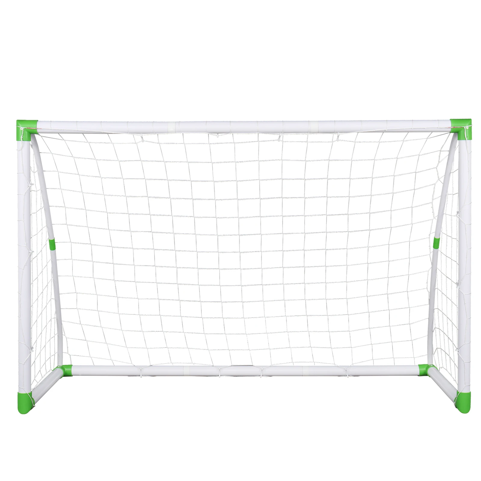 

6' x 4' Soccer Goal Training Set with Net Buckles Ground Nail Football Sports