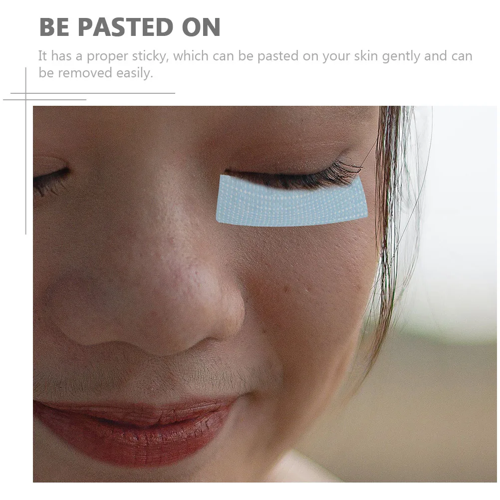 2 個 2 ロールシリカゲルまつげテープエクステンション分離用品まつげ接着剤通気性のある優しい除去美容メイク用