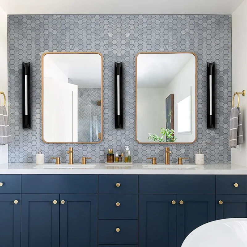 مصباح جداري مزخرف بخلفية تلفزيون لغرفة المعيشة وغرفة المعيشة بتصميم بسيط ما بعد الحداثة