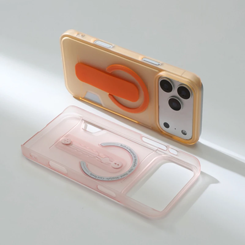 Luxuriöse Transparente Halterung Magnetische Hülle für Magsafe Samsung Galaxy S26 S25 S24 Ultra Plus Schutzhülle mit Kartenfach