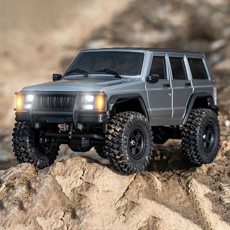 2.4g totalmente proporcional controle remoto tração nas quatro rodas poderosa suspensão de simulação multi terreno veículo de escalada off-road