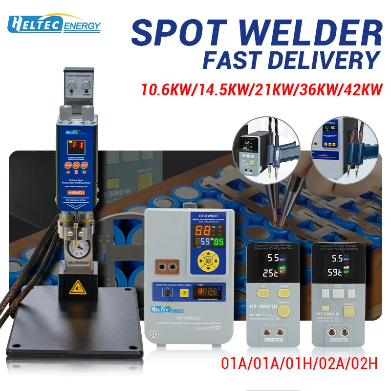 21KW36KW42KW Capacitor Storage Battery Spot Welding Machine/Portable Small Spot Welder Tools LED Digital Display 0.5mm Thickness