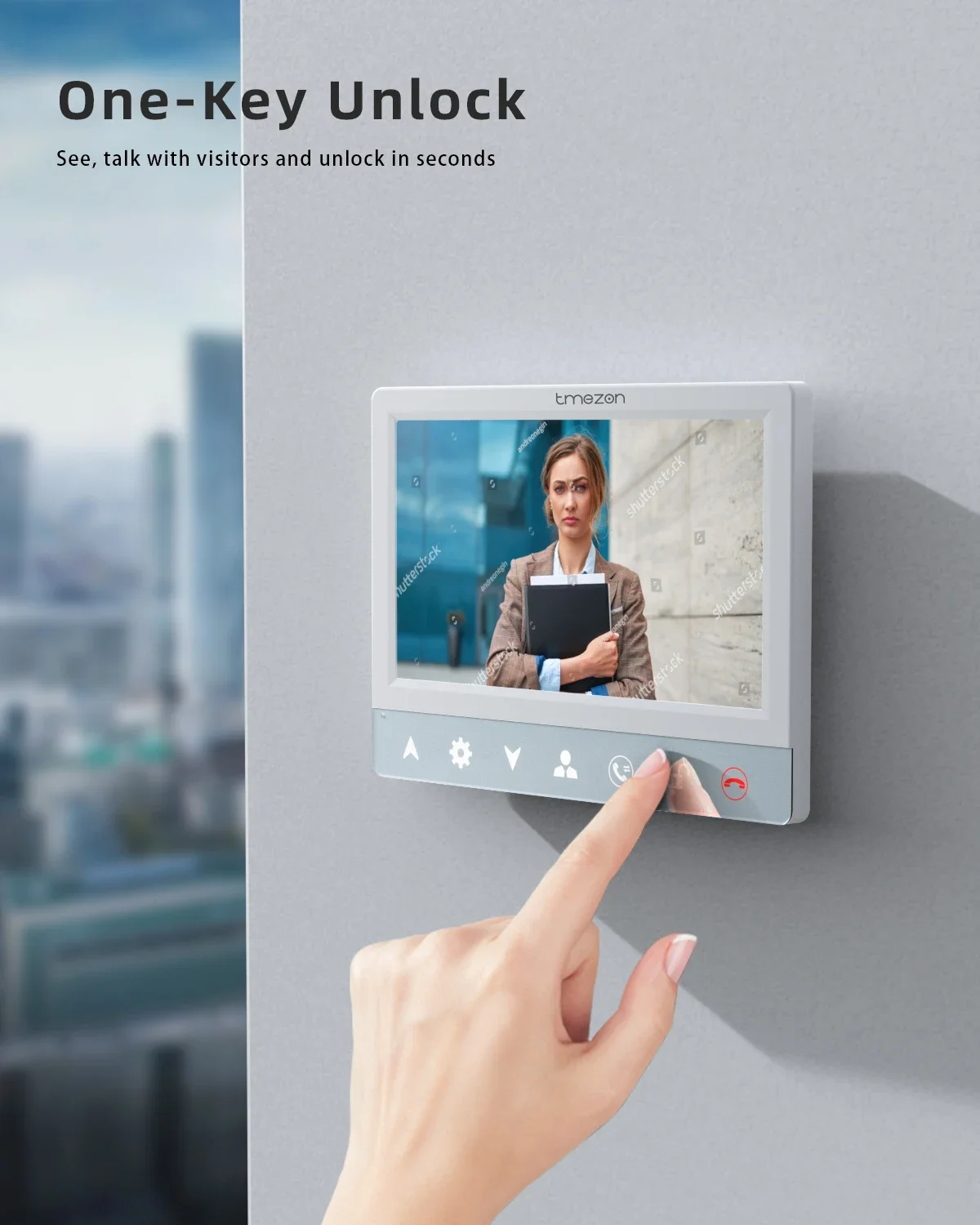 TMEZON 1080P WIFI Battery Camera Rechargeable Outdoor Two-Way Audio Security Wireless IP Camera PIR Motion  ICSEE APP