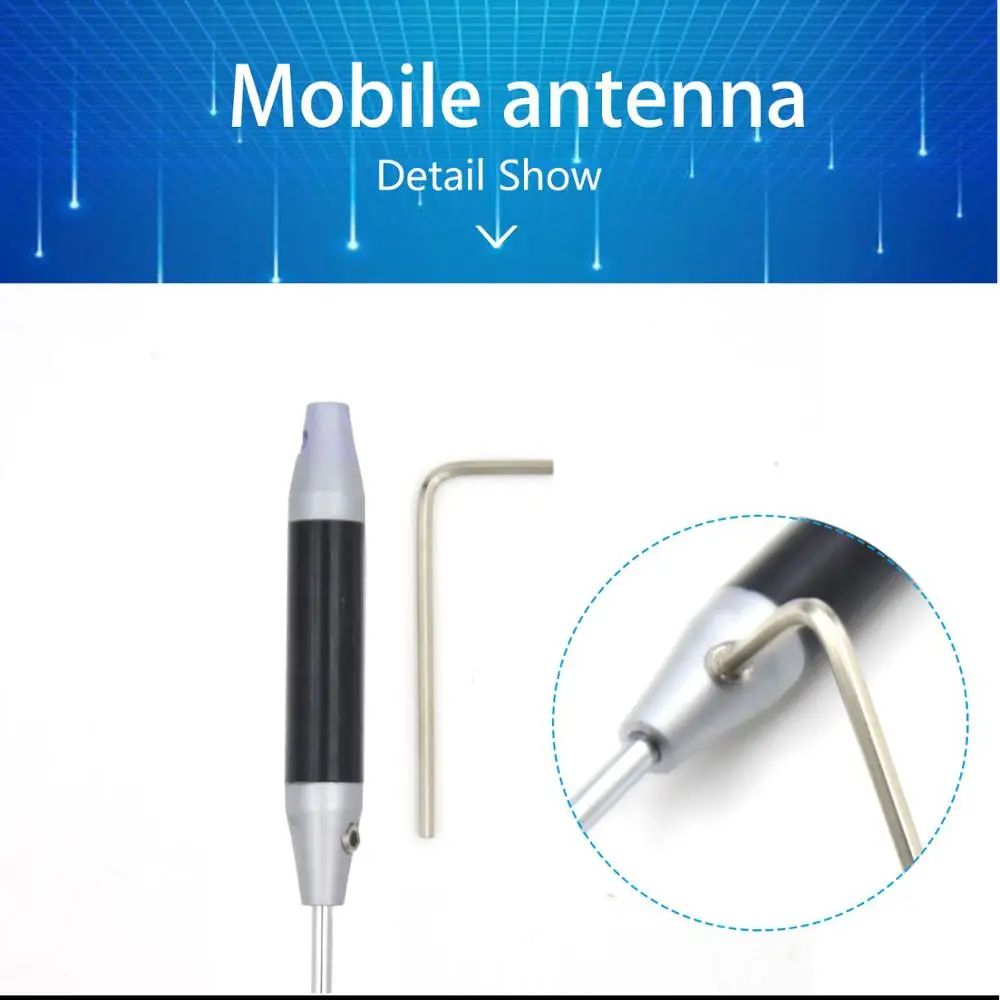 Diamond Antenna SG-M507 Dual Band Mobile Radio Antenna UHF / VHF 144 / 430 MHz Ham Radio Walkie Talkie Antenna