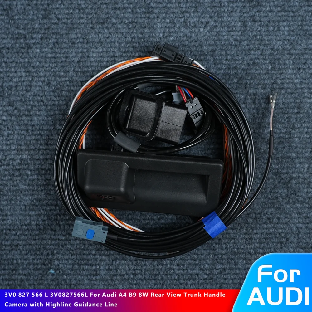 3V0 827 566 M/L 3V0827566M Für Audi NEU A4 B9 Allroad Avant Rückfahrkamera Highline mit Hilfslinien – Detail 2