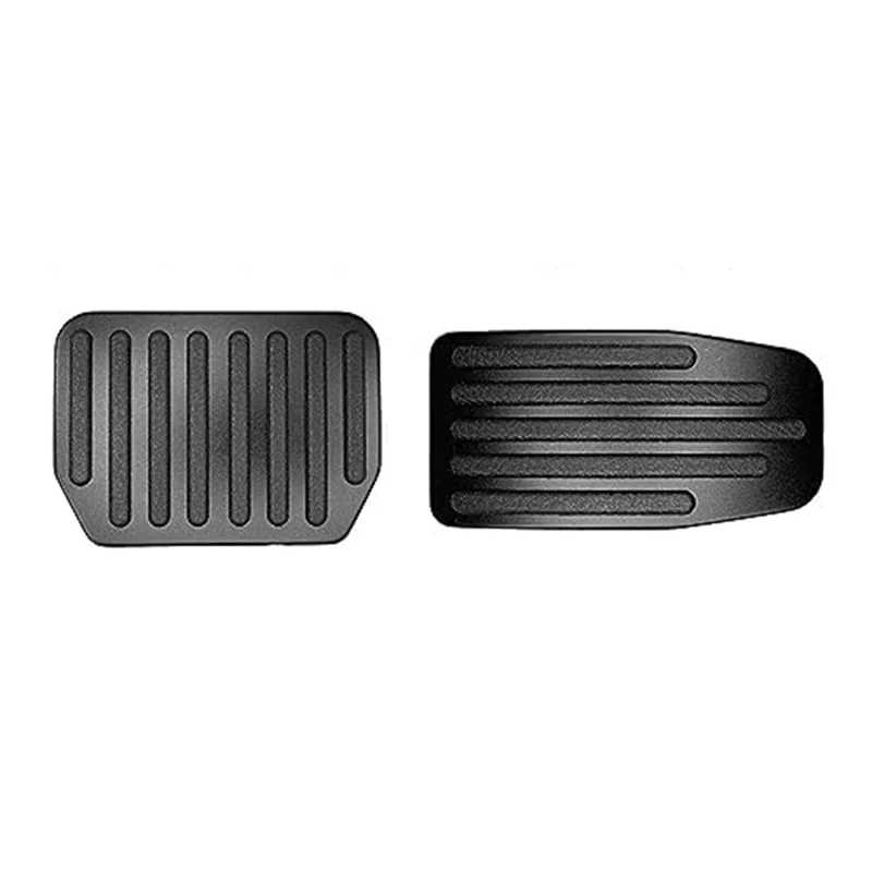

Portable 2Pcs Replacement Parts For Tesla Model 3 Model Y Car Pedal Cover, Anti-Skid Brake Accelerator Pedal Cover