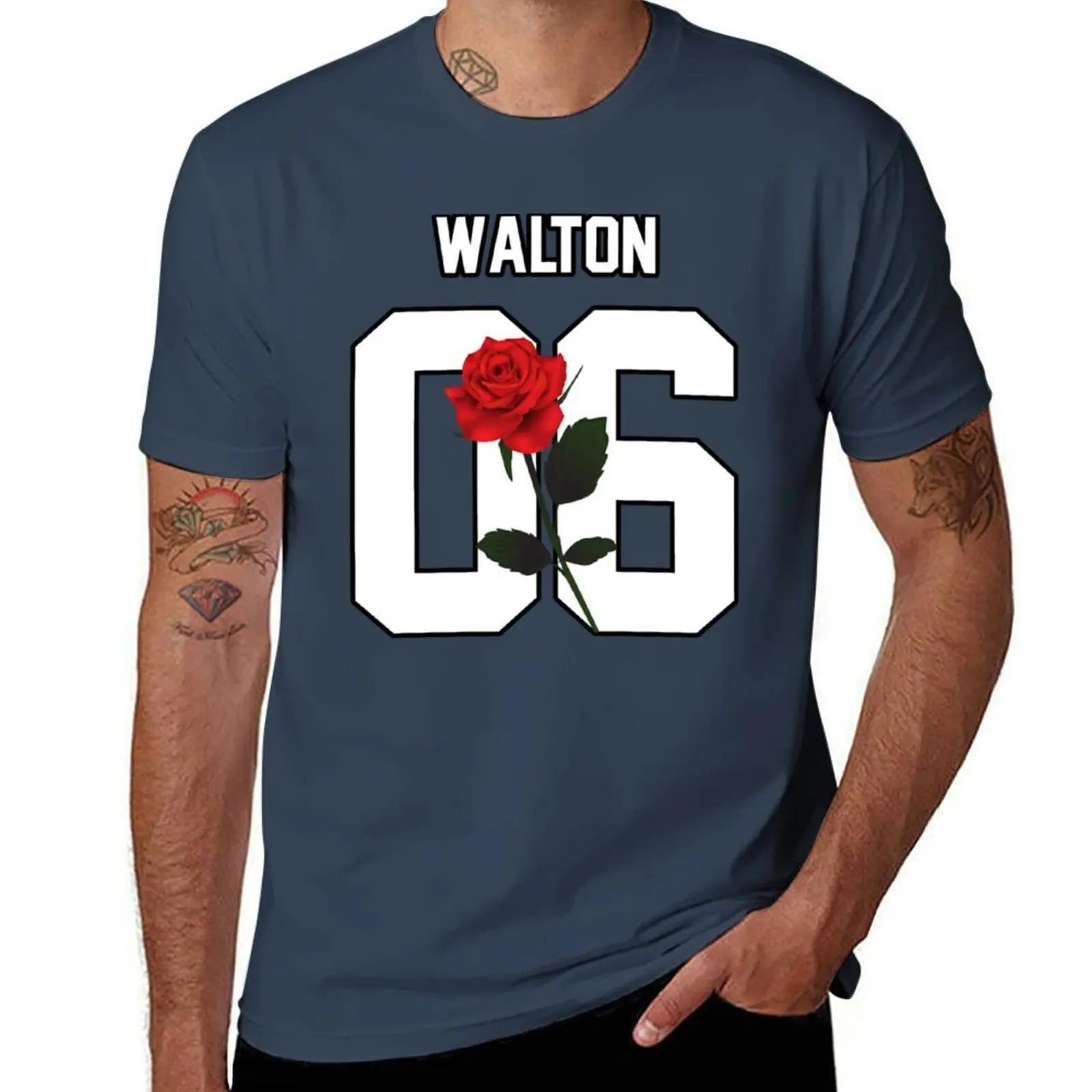 

Javon Walton - Rose T-Shirt High Elasticity Sports Tee Shirt