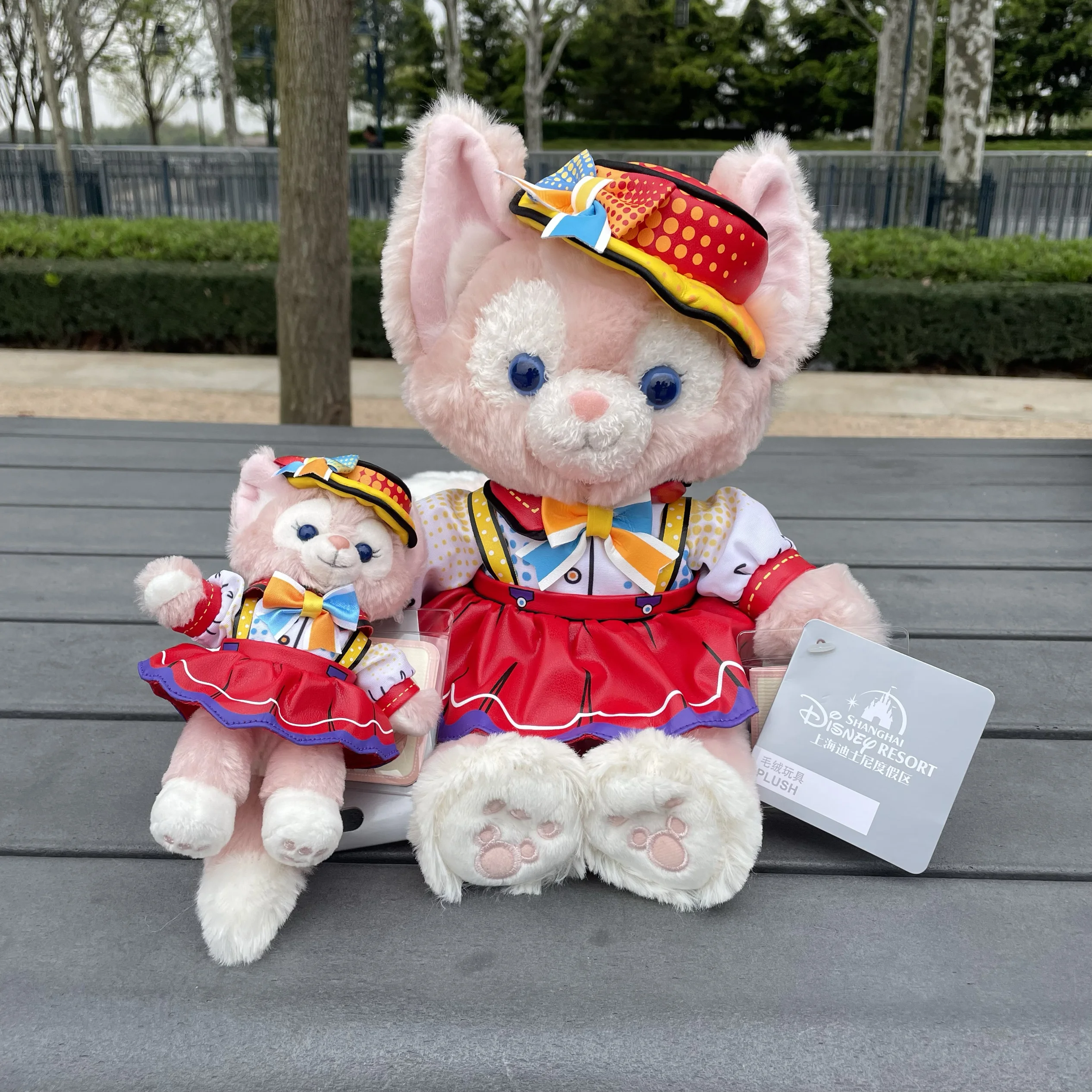 

Shanghai Disney Commemorative Gift - Colorful Celebration LinaBell Plush Pendant Doll Toy a Wonderful Birthday Gift for Girls