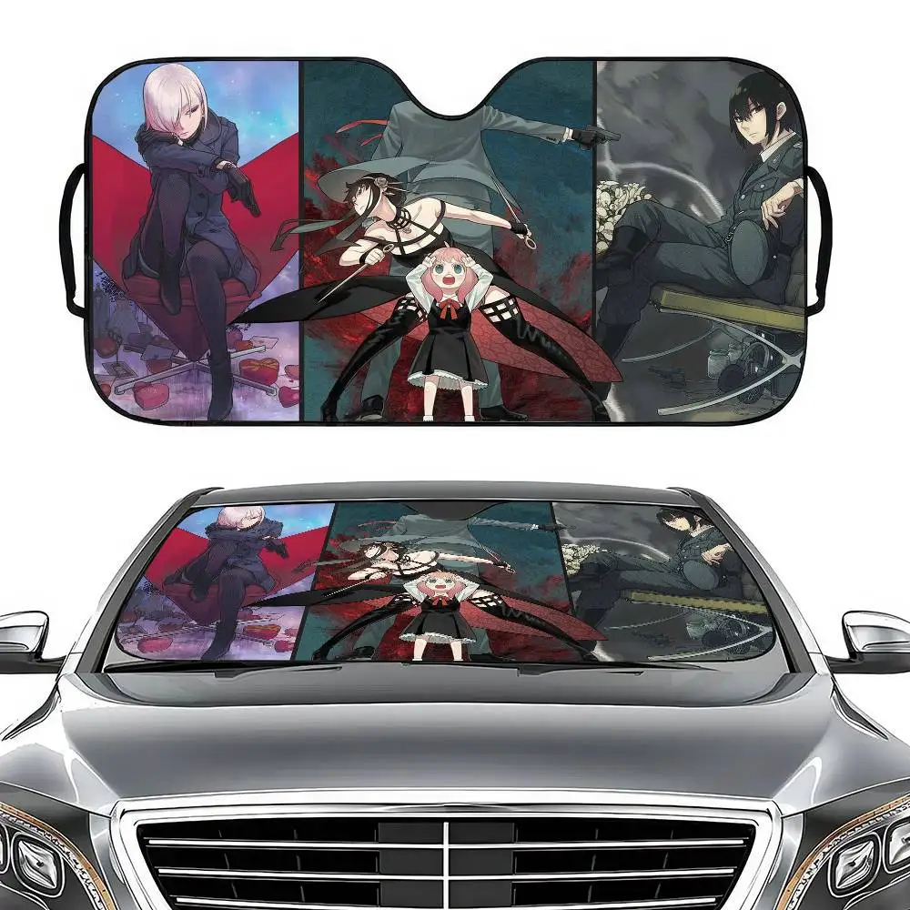 

Amine Spy X Family New Personalized Windshield Sunshade Car Window Windshield Cover Car Sunshade Car Cover Car Sunsha