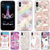 Cute Unicorn Back Cover For Doogee N50 X98 X97 X96 X95 N40 N20 S97 N10 X90 X93 N30 Y8C Y8 Y7 Y9 Plus Nothing Phone 1 One Case