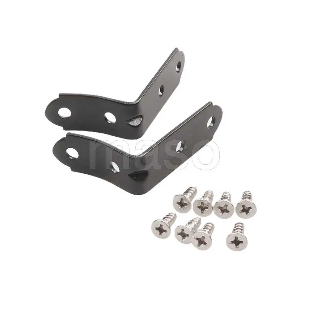 

Glove Box Lid Hinge Repair Brackets Fix Kit Fit for Audi A3 A4 S4 B6 B7 2001-2008 Glove Box Lid Hinge Repair Brackets Fix Kit