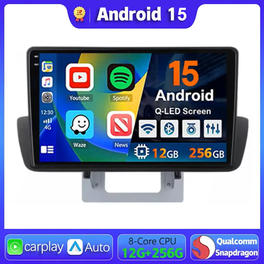 

Android 15 Carplay Auto For Mazda BT50 2012 2013 2014 2015 2016 2017 2018 Head Unit DSP RDS CAR Radio Multimedia Video Player