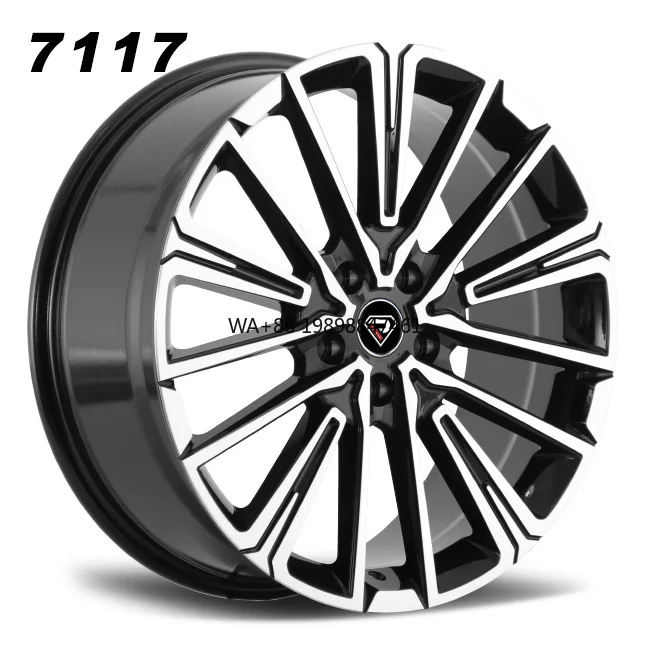 

REP 7117 R20 5x112mm 5x120mm Black Machine Face Import Ready to Ship Aluminum Wheels for BMW 1