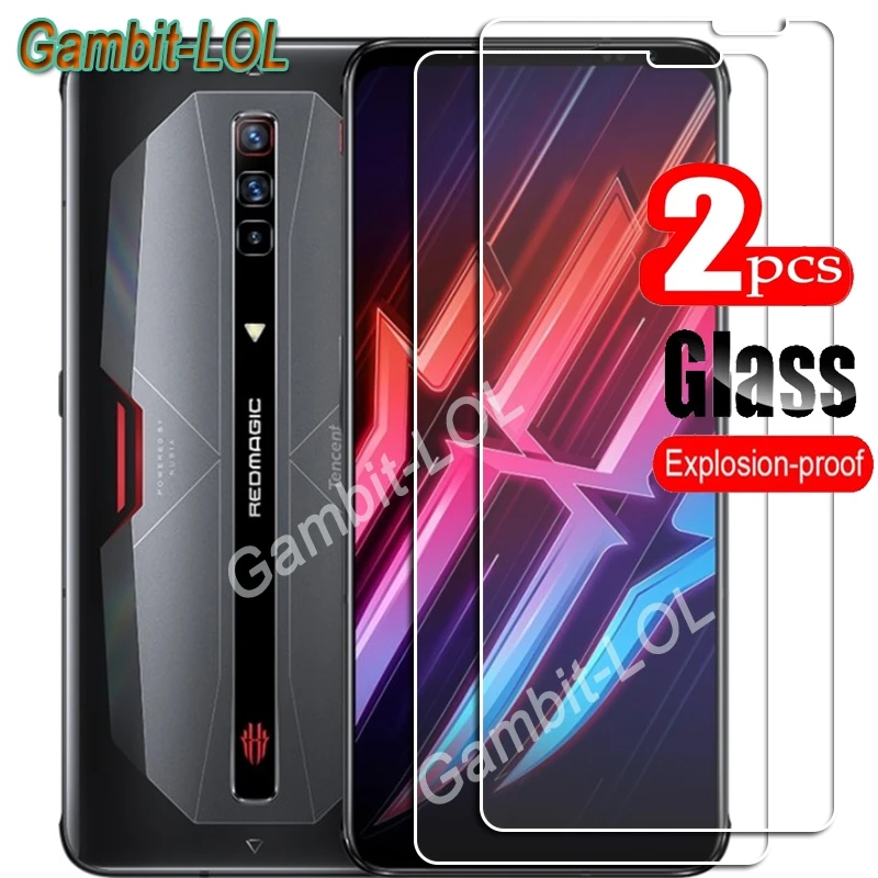 

For ZTE Nubia Red Magic 6 Pro NX669J-P Tempered Glass Protective RedMagic 6Pro NX669J 6.8Inch Screen Protector Phone Cover Film