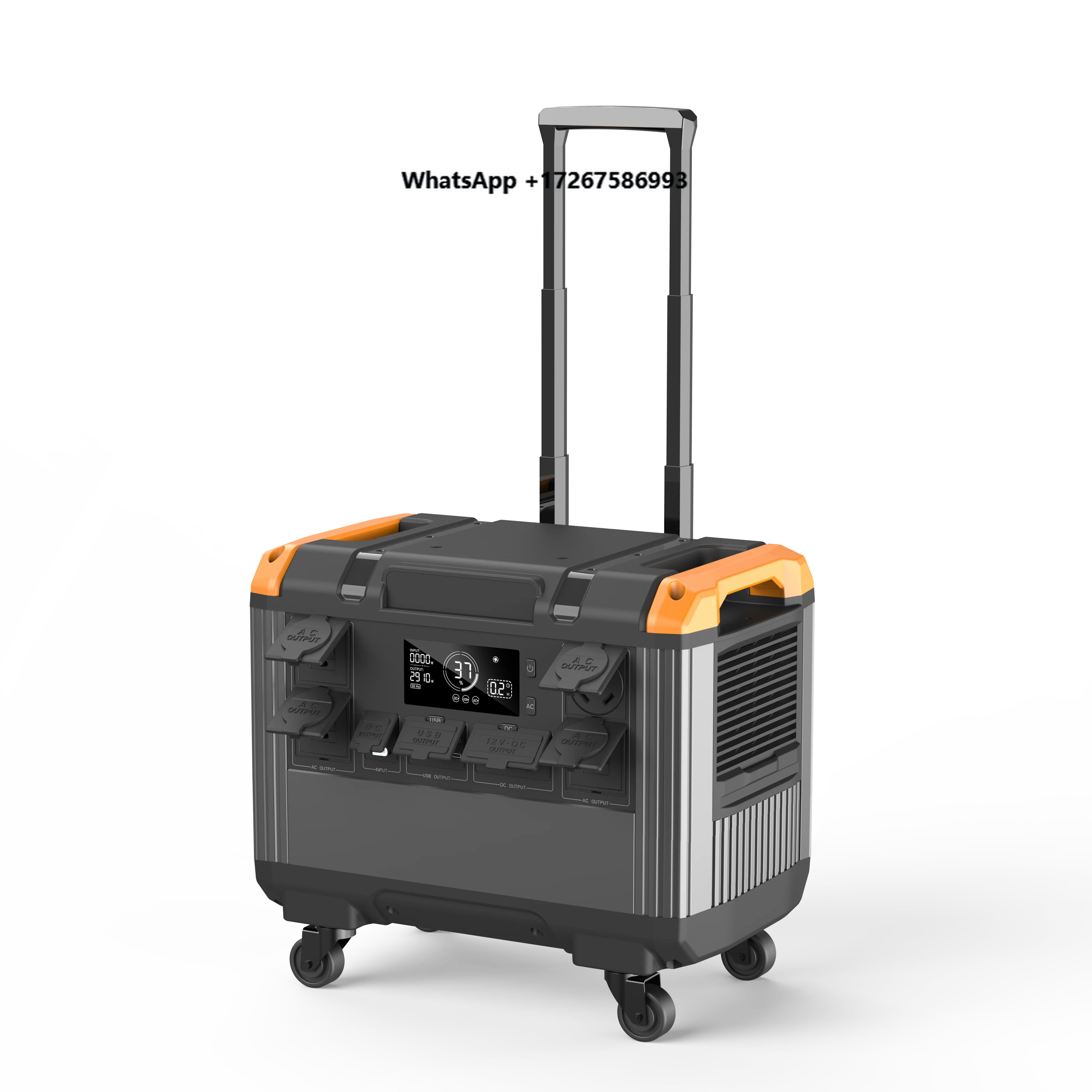 

2024 Dropshipping 3000W Solar System Outdoor Portable Power Station EV Charger Energy Storage Battery Generator