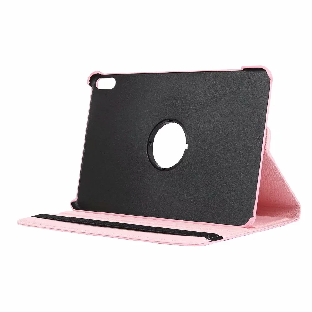 Premium Tablets and e-Books Case with 360 Rotating Stand for Huawei MatePad Pro10.8 - Lychee Pattern 10.8-inch Leather Cover