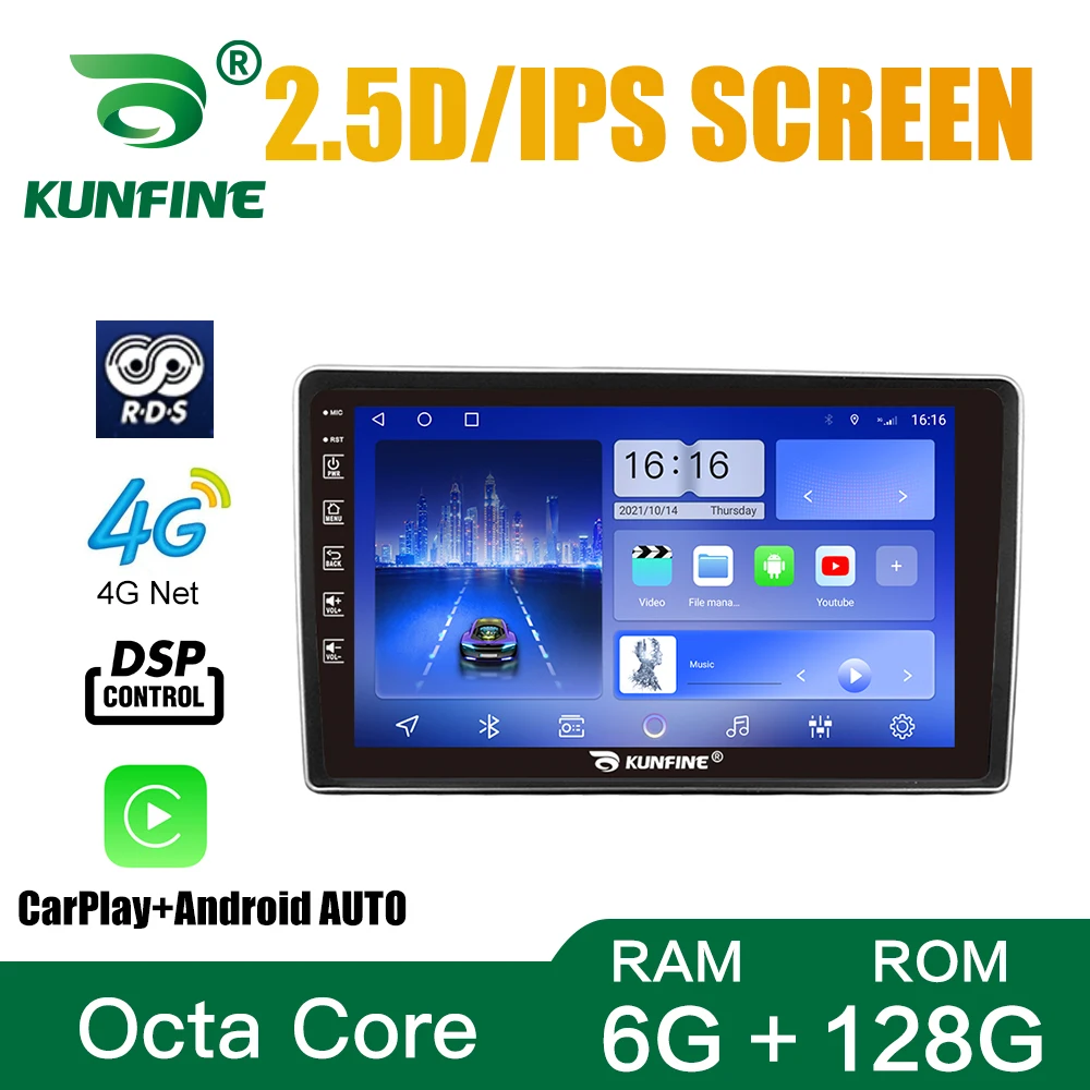 

Android 10.0 Octa Core Car DVD GPS Navigation Player Deckless Car Stereo for Mahindra KUV100 Car Radio Unit WIFI