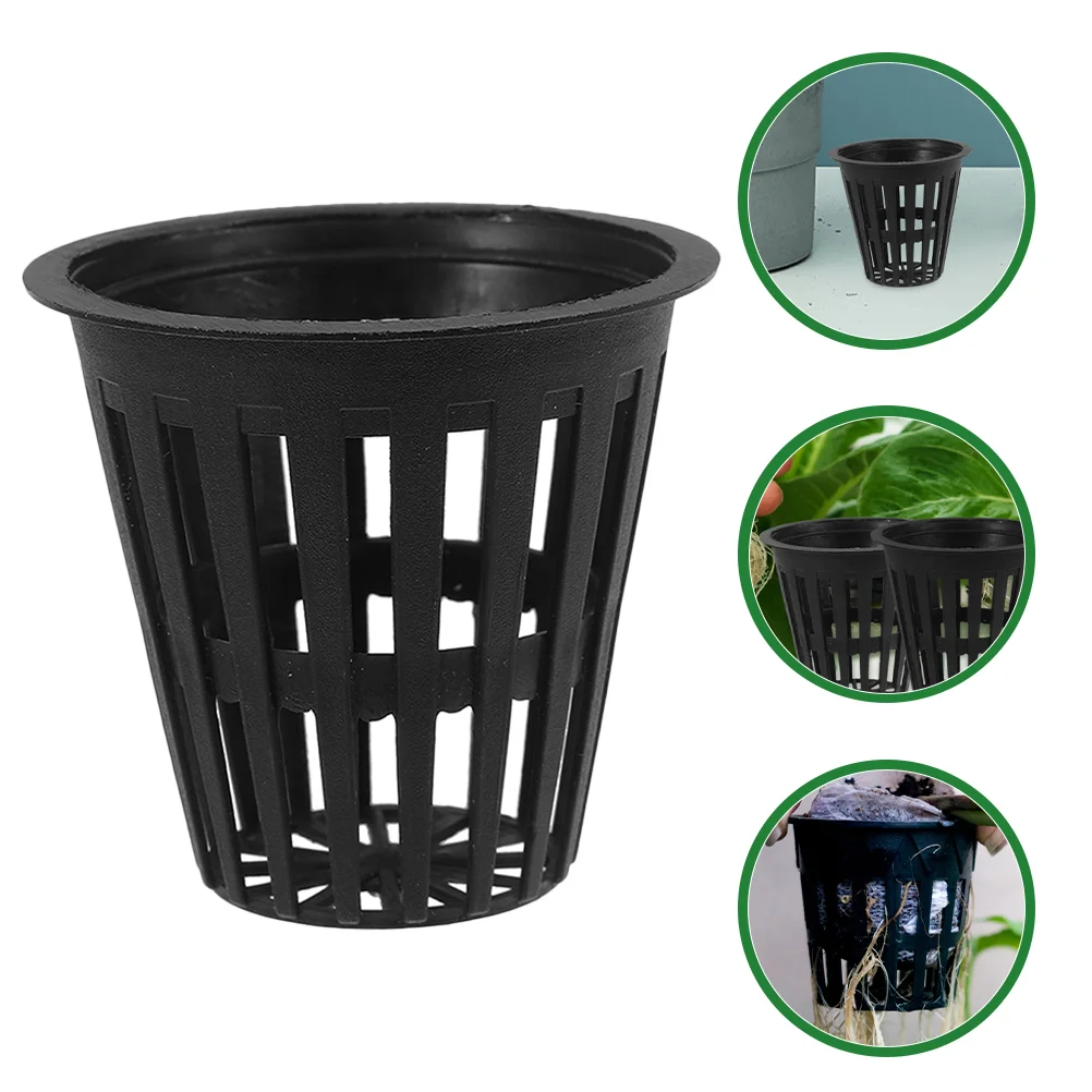 5 Pcs Hydroponic Planting Basket Plastic Start Pot Pp Starter Container Orchid Containers