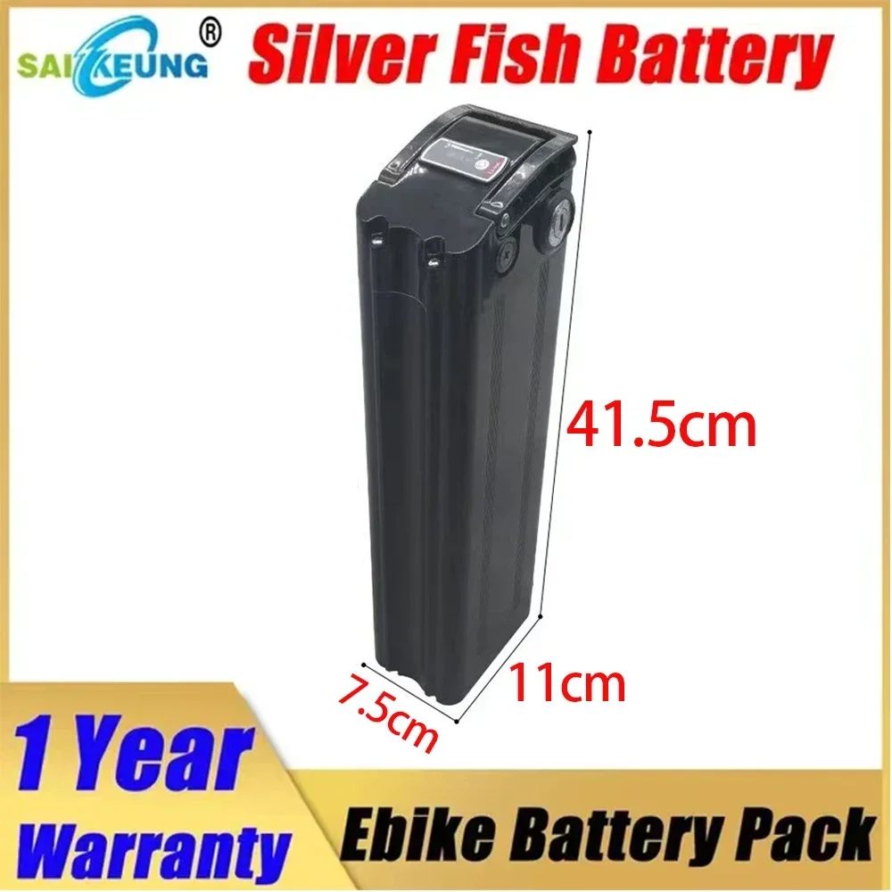 Lengthen-SilverFish Lithium Battery for Electric Bike, 36, 52, 60, 72V, 48V, 50Ah, 60Ah, 20Ah, Akku Accu 250-3000W, 30Ah, 40Ah