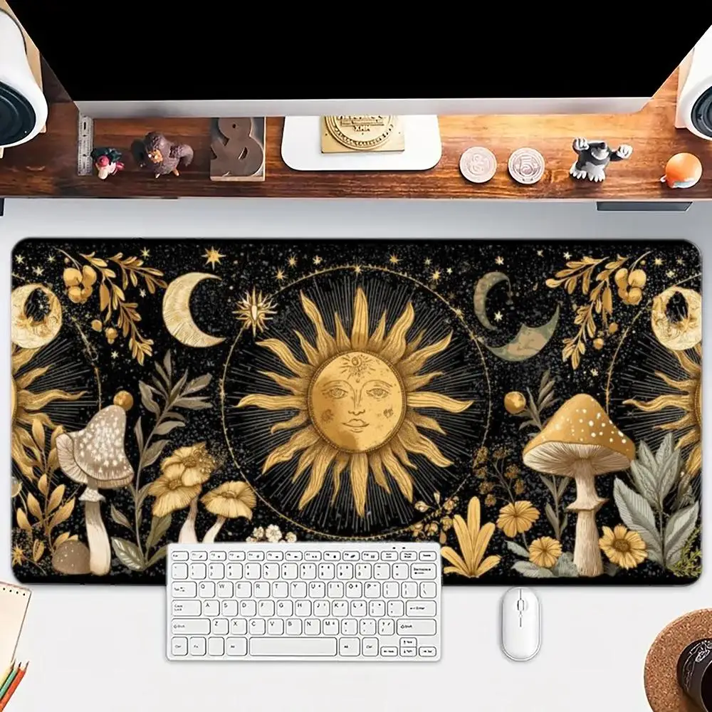 

Классический астрономический коврик для мыши, большой компьютерный офисный коврик для стола, XXL, противоскользящий, HD, игровой коврик для клавиатуры и мыши, длинный настольный коврик